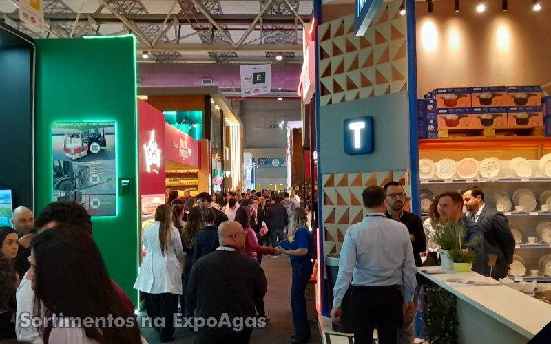Sortimentos.com.br na ExpoAgas 2025 - feira do setor supermercadista