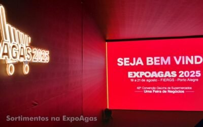 Sortimentos.com.br na ExpoAgas 2025 - feira do setor supermercadista