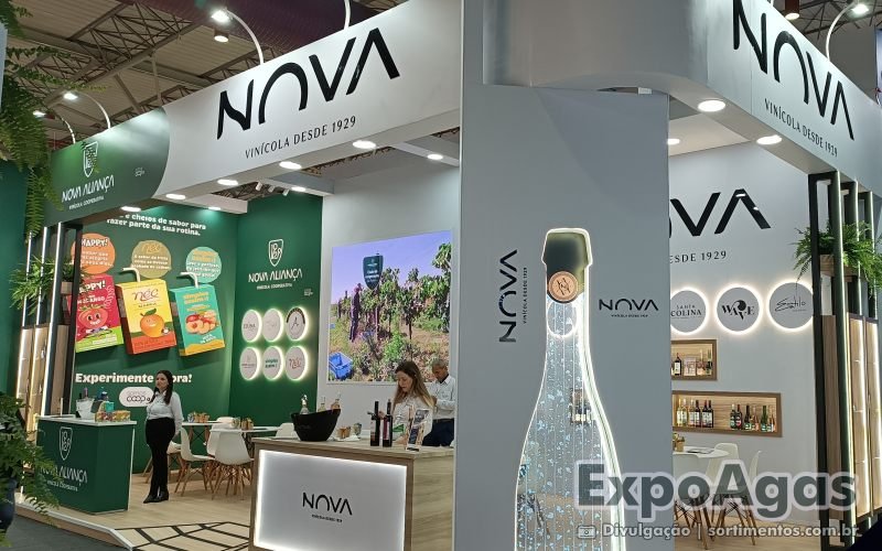 Nova Aliança Vinícola Cooperativa na Expoagas 2025 - sortimentos.com.br