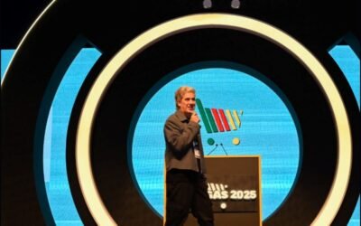 Rogerio Flausino na Feira ExpoAgas 2025 : vocalista do Jota Quest falou sobre sua trajetória