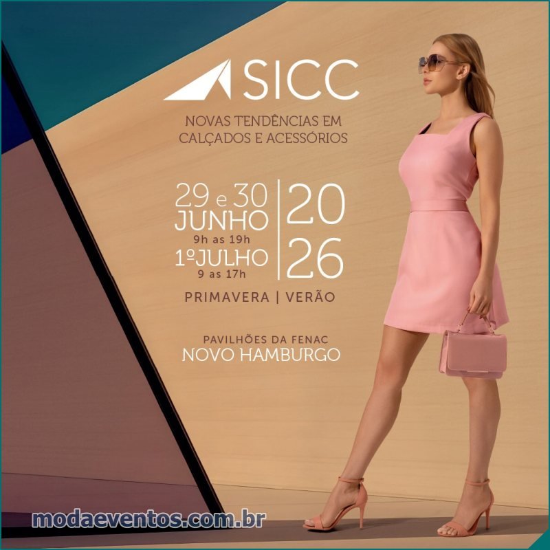 SICC 2026 - feira de calçados em Novo Hamburgo - Sortimentos Eventos e Feiras de Moda