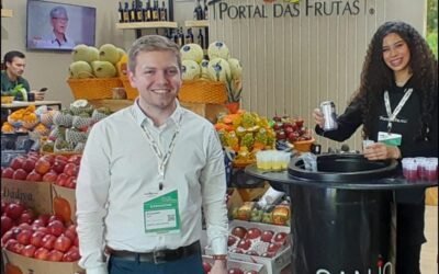 Sanjo Produtos de Origem na ExpoAgas - feira supermercadista - sortimentos.com.br
