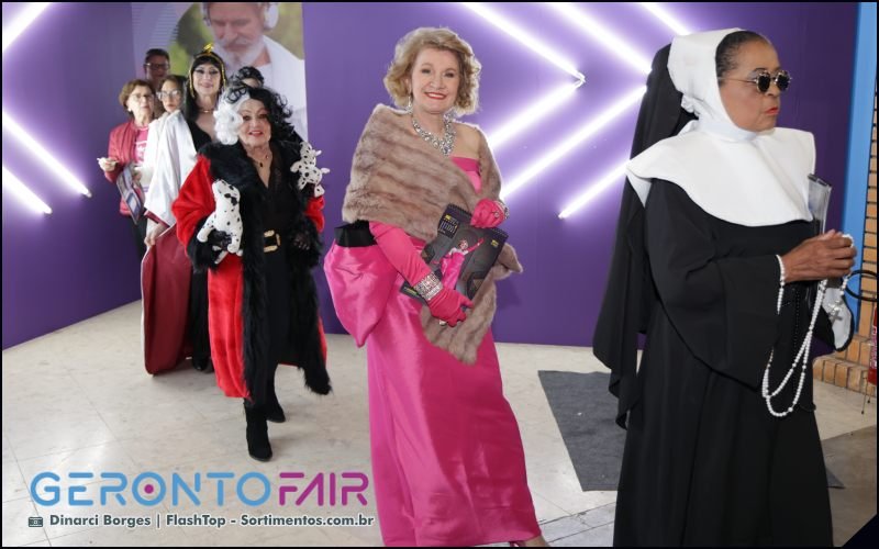 Divas da Alegria na Geronto Fair 2025 - sortimentos.com.br