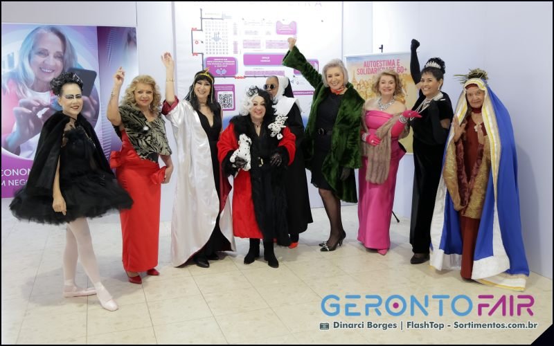 Divas da Alegria na Geronto Fair 2025 - sortimentos.com.br