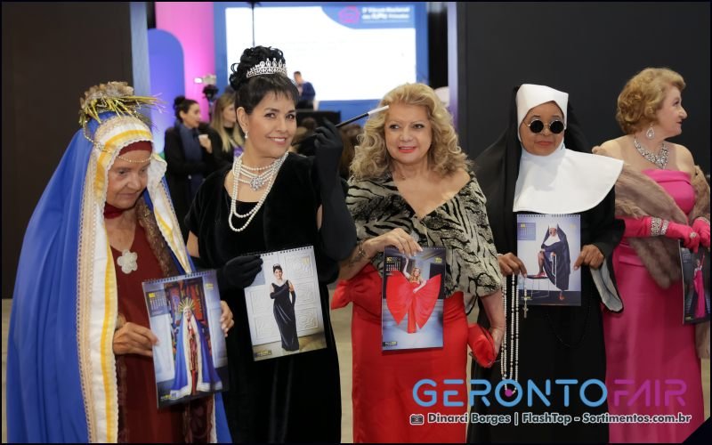 Divas da Alegria na Geronto Fair 2025 - sortimentos.com.br