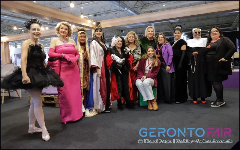 Divas da Alegria na Geronto Fair 2025 - sortimentos.com.br