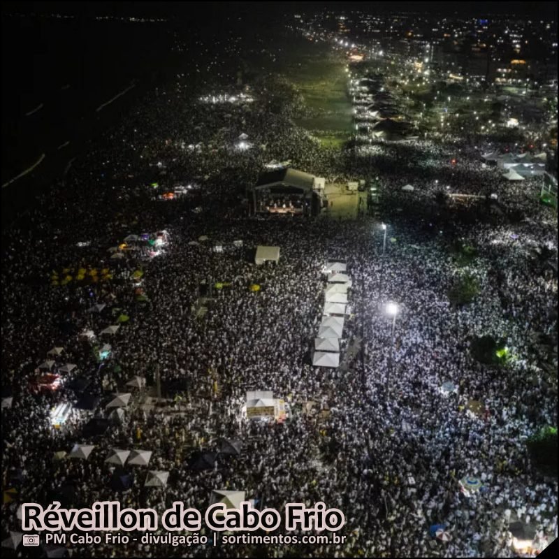 Cabo Frio Réveillon 2026 : programação Réveillon de Cabo Frio - shows e queima de fogos na virada de ano - Sortimentos Réveillon 2026