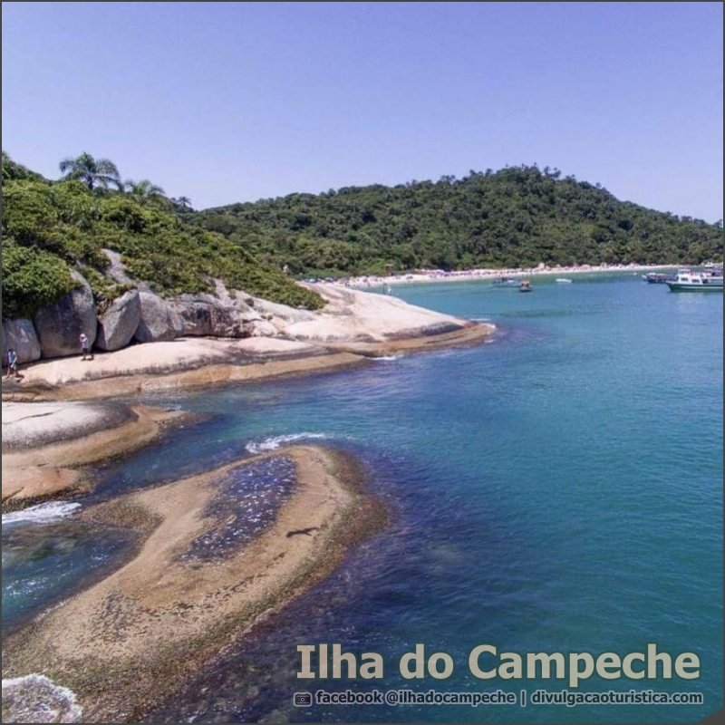 Ilha do Campeche em Florianópolis - Sortimentos Turismo