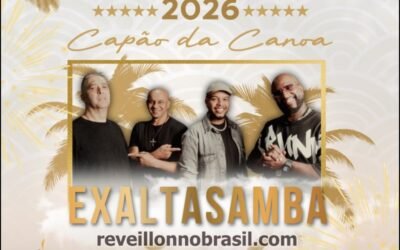 Réveillon 2026 em Capão da Canoa no litoral gaúcho : Exaltasamba, DJ e queima de fogos virada de ano na Beira-Mar