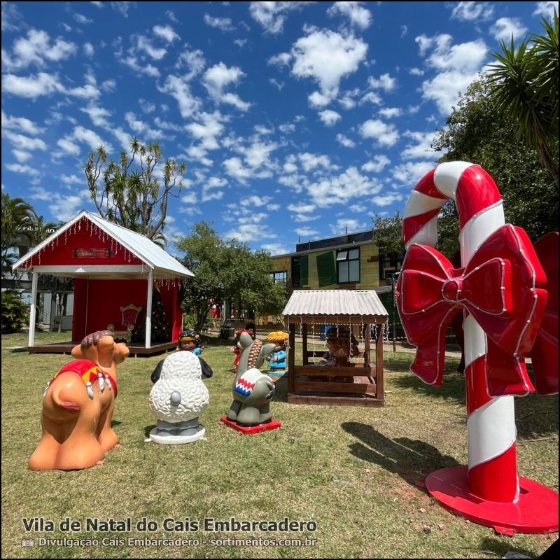 Natal em Porto Alegre : programação da Vila de Natal do Cais Embarcadero - sortimentos.com.br