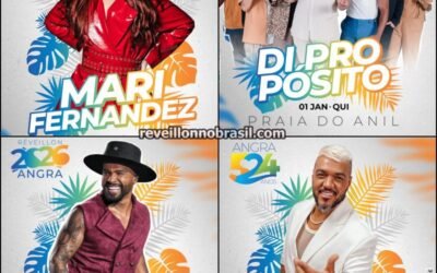 Programação Réveillon 2026 de Angra dos Reis : shows na virada de ano na Praia do Anil - Sortimentos Réveillon 2026