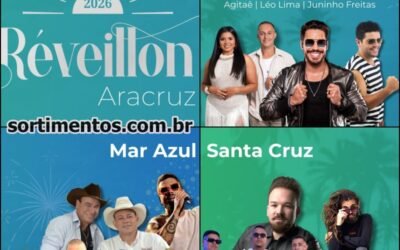 Aracruz Réveillon 2026 : Programação Réveillon de Aracruz no Espírito Santo - Sortimentos Réveillon 2026