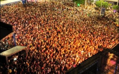 Programação de shows na Arena de Verão 2026 na praia de Camburi em Vitória - Sortimentos Férias de Verão