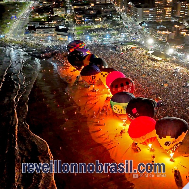 Praia Grande Réveillon em Torres - Sortimentos Réveillon no Rio Grande do Sul