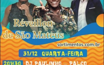 Praia de Guriri Réveillon 2026 em São Mateus no litoral do Espírito Santo : shows e queima de fogos na virada de ano