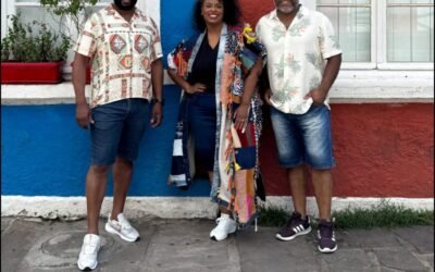 André Nascimento, Andréa Cavalheiro e Edu Moreira no Baile de Carnaval do Grezz em Porto Alegre