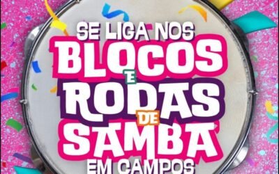Pré-Carnaval 2026 de Campos dos Goytacazes : blocos de rua e rodas de samba em diferentes bairros da cidade