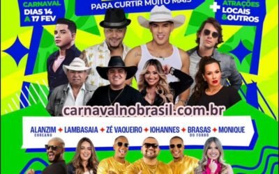 Atrações do Carnaval 2026 na Avenida Beira-Rio em Colinas no Maranhão - sortimentos.com.br