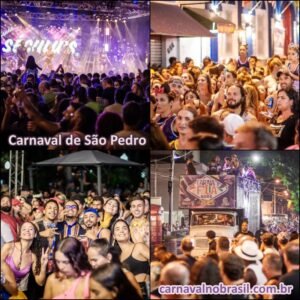 Programação de Carnaval 2026 de São Pedro - Estância Turística de São Pedro