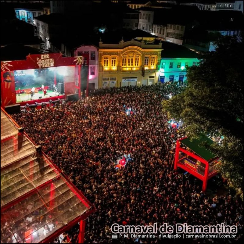 Diamantina Carnaval 2026 em Minas Gerais : programação de Carnaval em Diamantina - Sortimentos.com.br