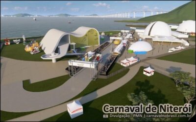 Carnaval 2026 de Niterói na Passarela do Samba no Caminho Niemeyer