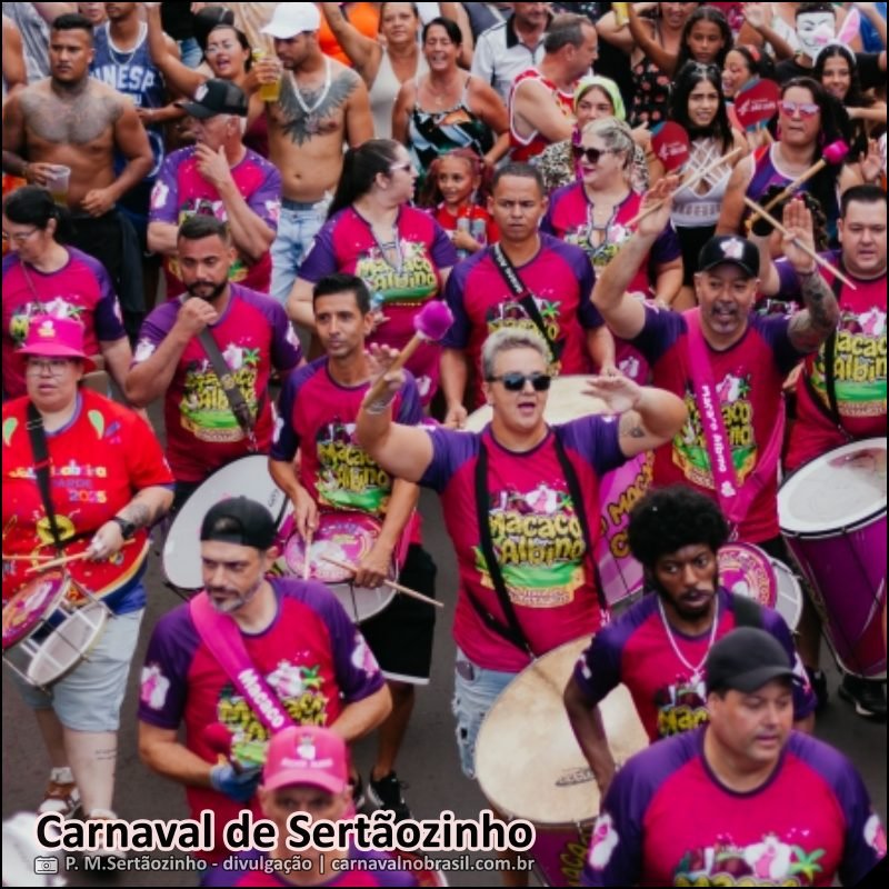 Carnalegria 2026 : programação de Carnaval 2026 em Sertãozinho