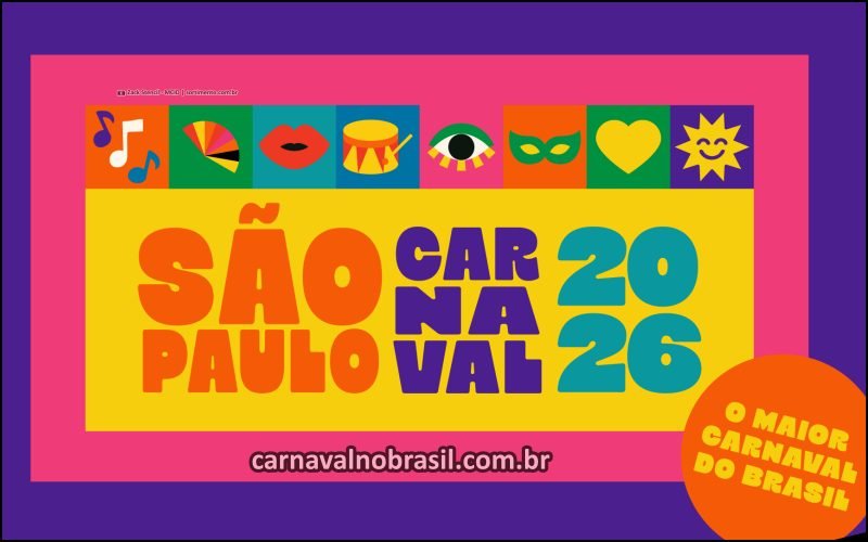 Programação dos blocos do Carnaval de Rua 2026 de São Paulo