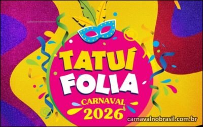 Programação do Pré-Carnaval do Tatuí Folia - Carnaval de Tatuí em São Paulo