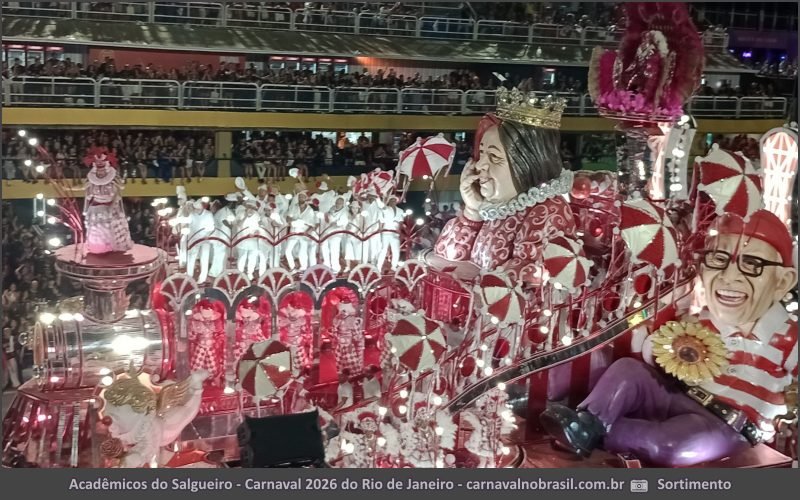 Desfile Acadêmicos do Salgueiro no Carnaval 2026 do Rio de Janeiro
