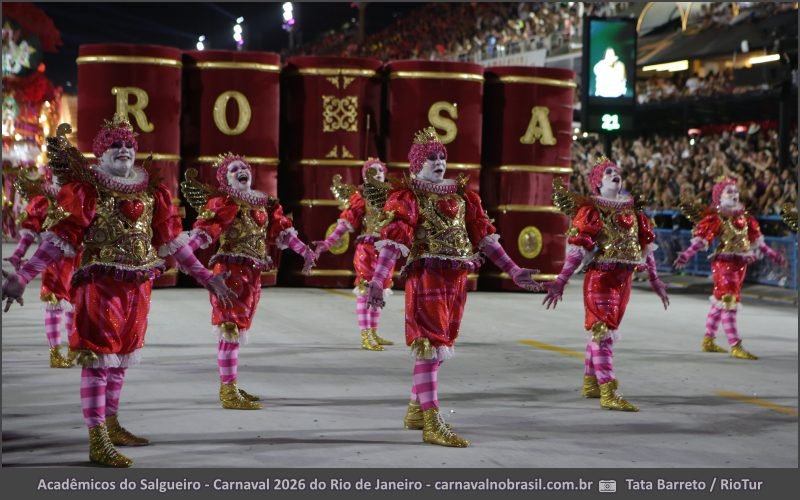 Desfile Acadêmicos do Salgueiro no Carnaval 2026 do Rio de Janeiro