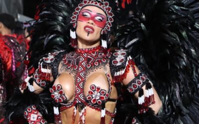 Desfile da Dragões da Real no Carnaval 2026 de São Paulo