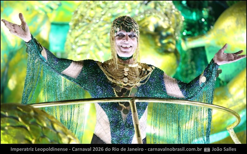 Desfile Imperatriz Leopoldinense no Carnaval 2026 do Rio de Janeiro