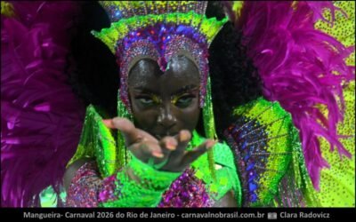Desfile Mangueira no Carnaval 2026 do Rio de Janeiro