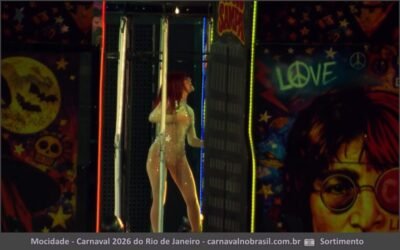 Desfile Mocidade Independente de Padre Miguel no Carnaval 2026 do Rio de Janeiro