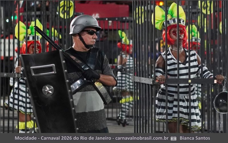 Fotos desfile Mocidade Independente de Padre Miguel no Carnaval 2026 do Rio de Janeiro