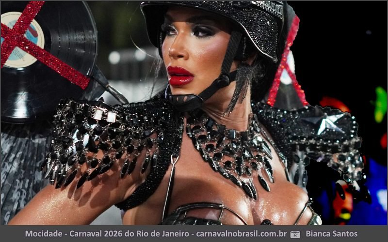 Fotos desfile Mocidade Independente de Padre Miguel no Carnaval 2026 do Rio de Janeiro