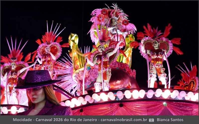 Fotos desfile Mocidade Independente de Padre Miguel no Carnaval 2026 do Rio de Janeiro