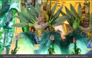 Desfile Paraíso do Tuiuti no Carnaval 2026 do Rio de Janeiro