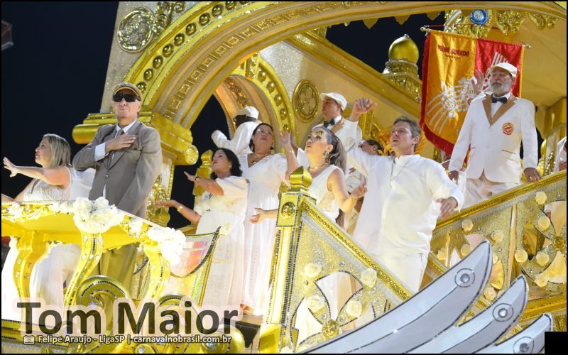 Desfile Tom Maior no Carnaval 2026 de São Paulo