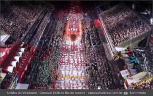 Desfile Unidos do Viradouro no Carnaval 2026 do Rio de Janeiro