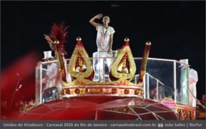 Desfile Unidos do Viradouro no Carnaval 2026 do Rio de Janeiro