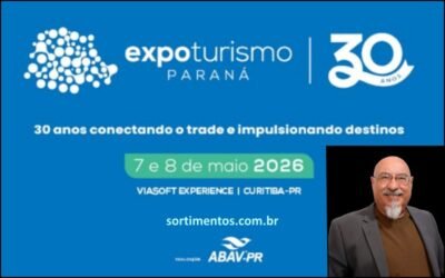 Palestra de Ariel Figueroa na Expo Turismo Paraná 2026 - sortimentos.com.br