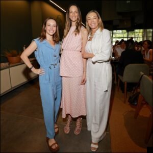 Giselle Rivkind, Fabiana Feferbaum e Anette Rivkind - proprietárias da Breton - sortimentos.com.br