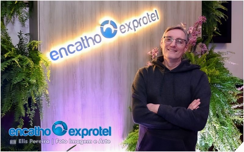 Fábio Juchen, editor dos sites da Sortimento Comunicação no Encatho & Exprotel 2026