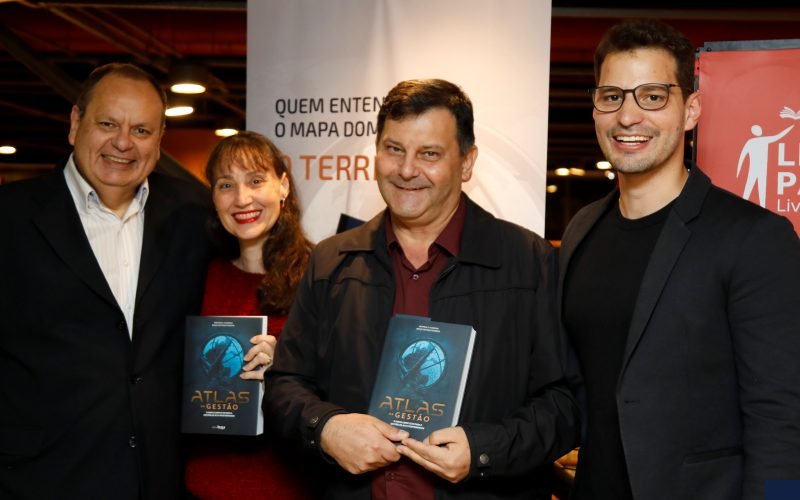 Lançamento do livro Atlas da Gestão de Bertran Filomena e Biagio Filomena
