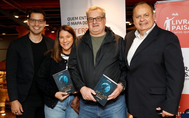 Lançamento do livro Atlas da Gestão de Bertran Filomena e Biagio Filomena