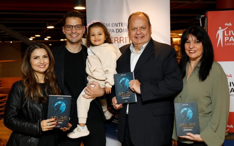 Lançamento do livro Atlas da Gestão de Bertran Filomena e Biagio Filomena