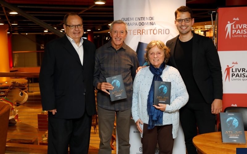 Lançamento do livro Atlas da Gestão de Bertran Filomena e Biagio Filomena