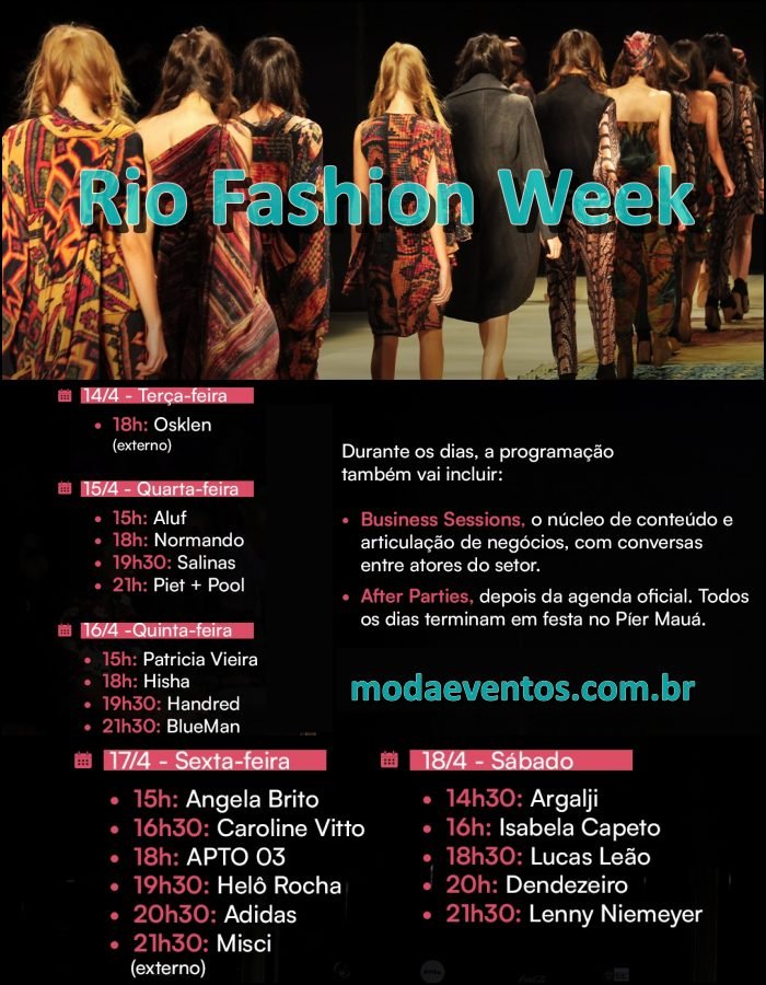 Rio Fashion Week - Sortimentos Moda Eventos