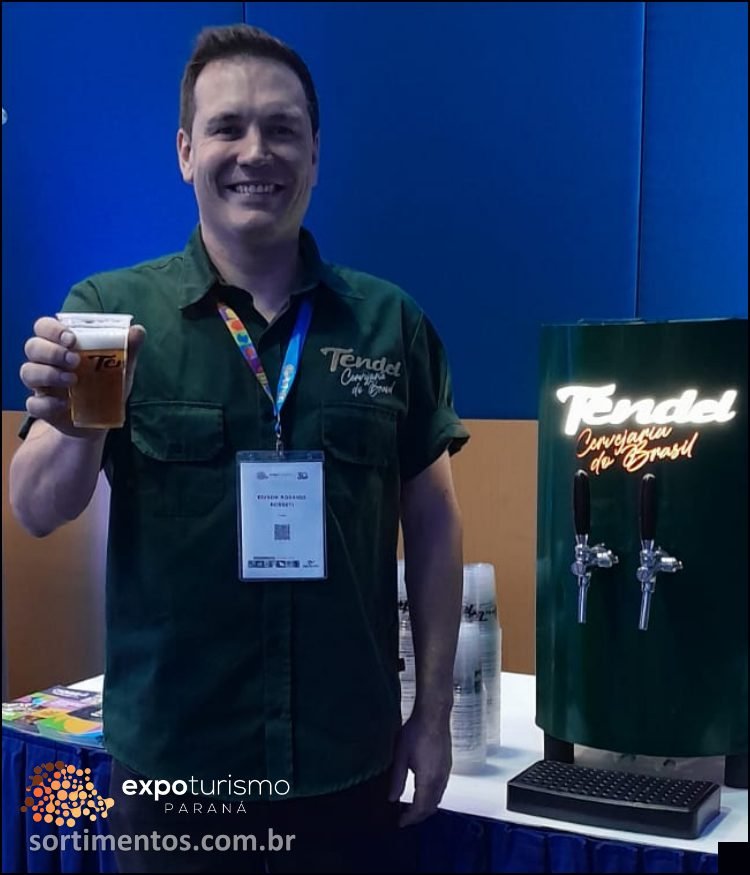 Cerveja Tendel de Joaçaaba na Expo Turismo Paraná 2026